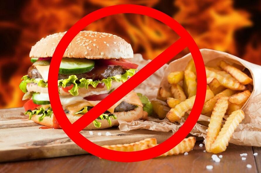 Potentially unhealthy foods