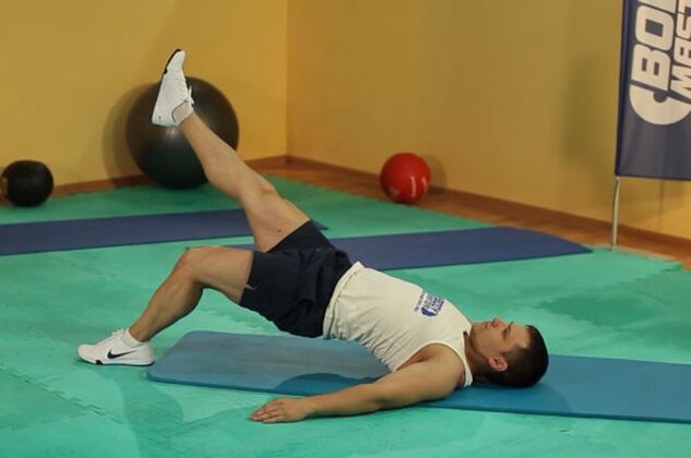 Exercise Gluteal bridge to regulate potency in men